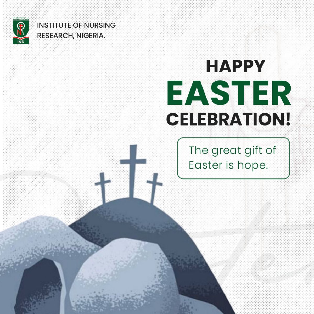 From INR Nigeria to you 🫵 May the hope and joy of this season be yours Happy Easter #inrn #easter #Research