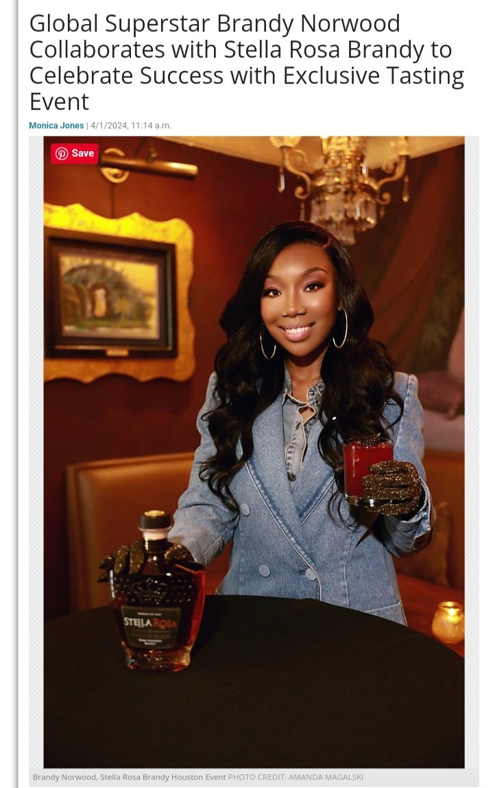 Global Superstar Brandy Norwood Collaborates with Stella Rosa Brandy to Celebrate Success with Exclusive Tasting Event 🍸 #stellarosabrandy