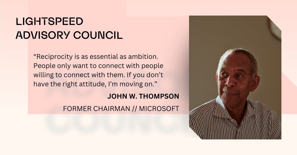 We welcome John W. Thompson to our Advisory Council. John brings invaluable leadership experience in scaling and navigating ever-changing technology at enterprise companies. Some of his career highlights include 28 years at @IBM, 10 years as the CEO of @Symantec, and 10 years as…