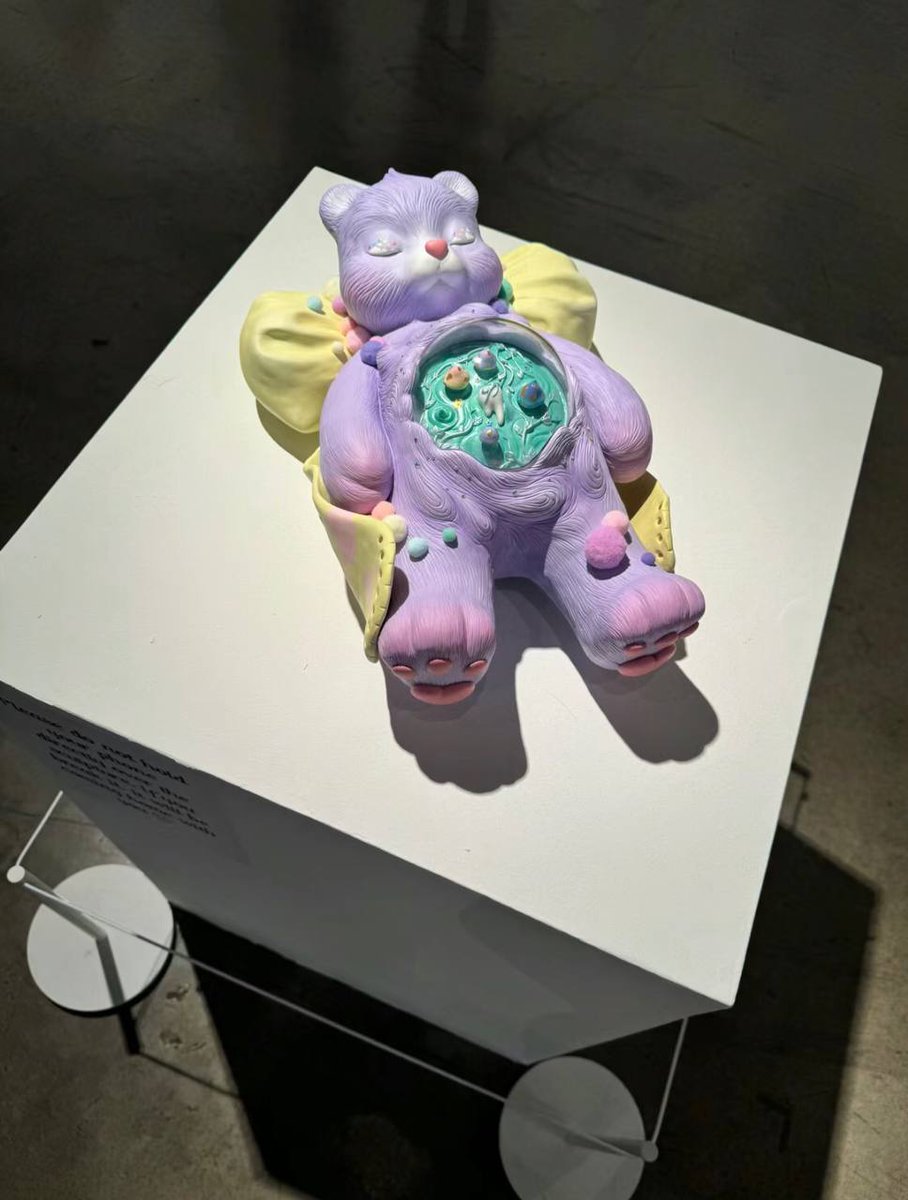 Wow, this cute big guy, if it could open its big eyes, it would definitely be cuter🫣