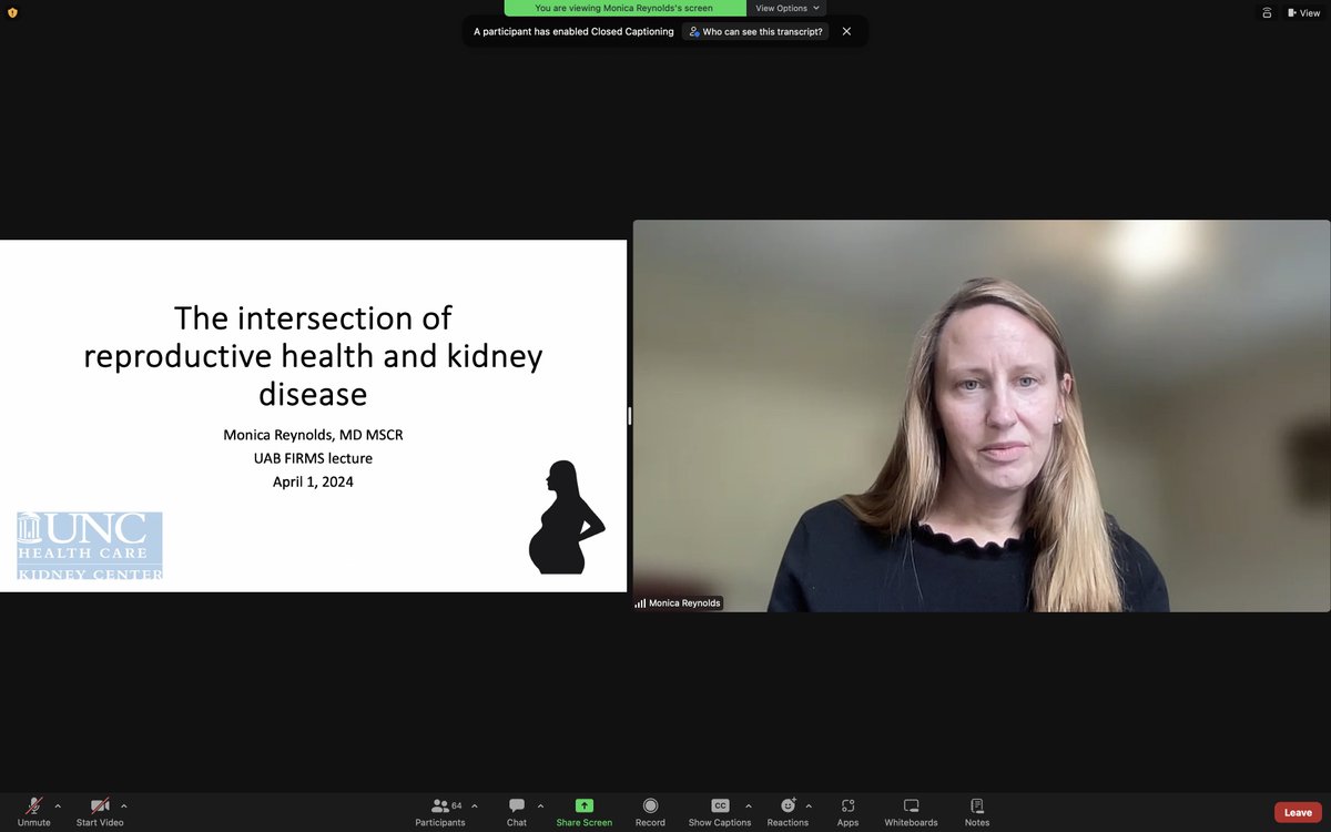 Outstanding presentation by Monica Reynolds from @UNCKidney on the mysteries and linkages between pregnancy/pre-eclampsia and CKD/CVD. Lots of hidden messages here that could change the way we care for patients with CKD/CVD.