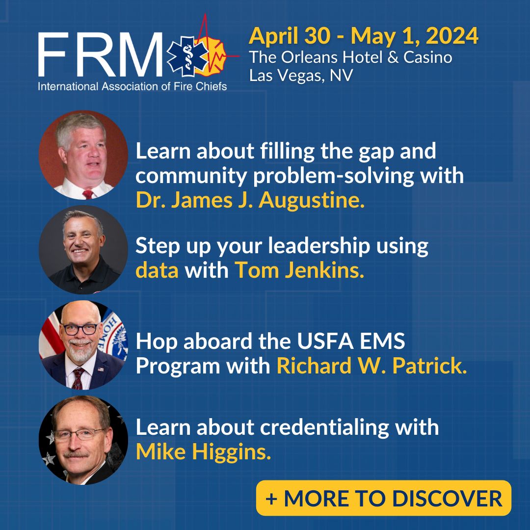It's officially T- 30 days until Fire-Rescue Med! Make your plans to join us in #Vegas! 🚨📚 Learn more and register now: buff.ly/420uc2D #FireRescueMed #EMSLeaders #FireBasedEMS #EmergencyServices #Innovation #Training #EMSConference