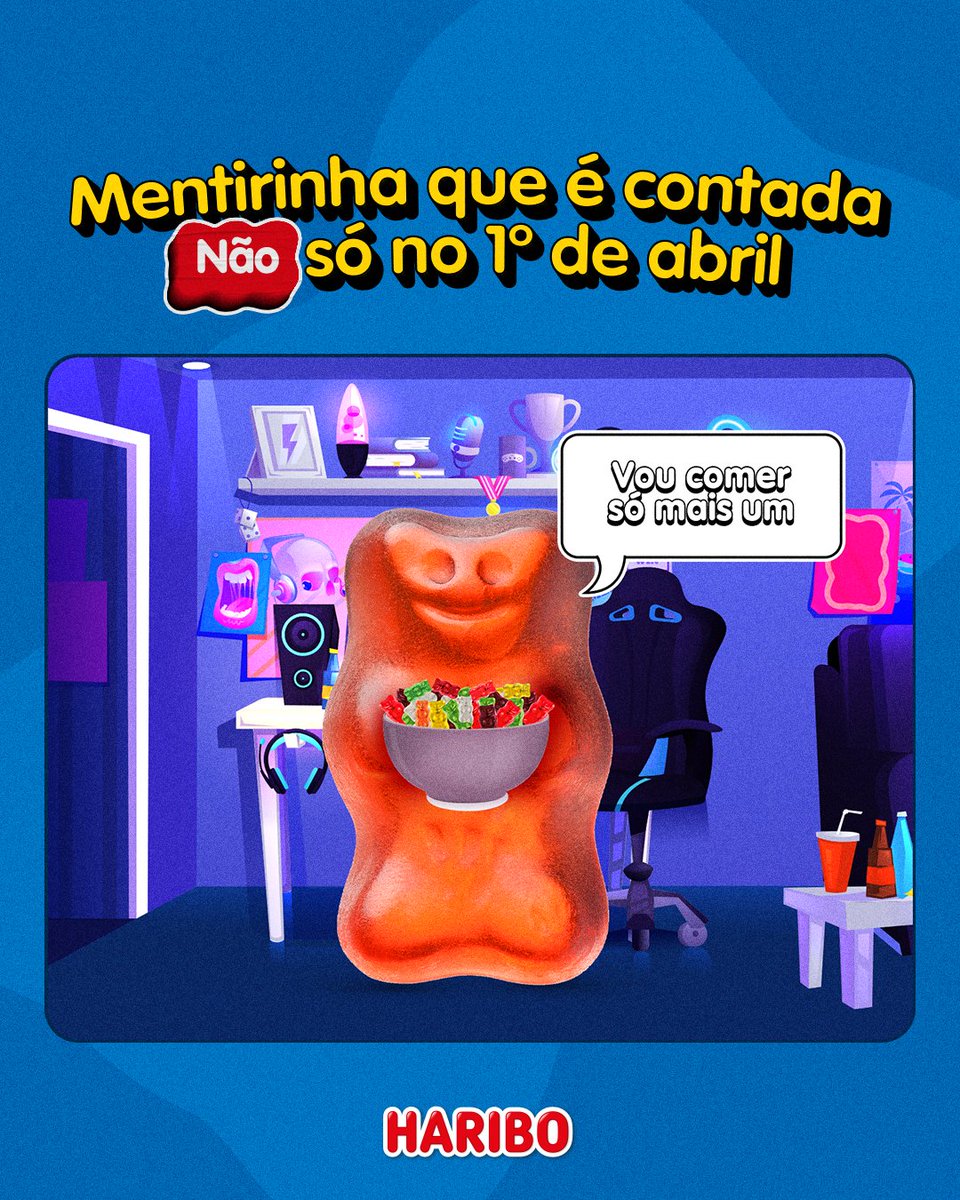 haribobrasil's tweet photo. Gente, é só uma mentirinha do bem, nada demais, poxa vida! 😅 https://t.co/8lEPj3OoK1