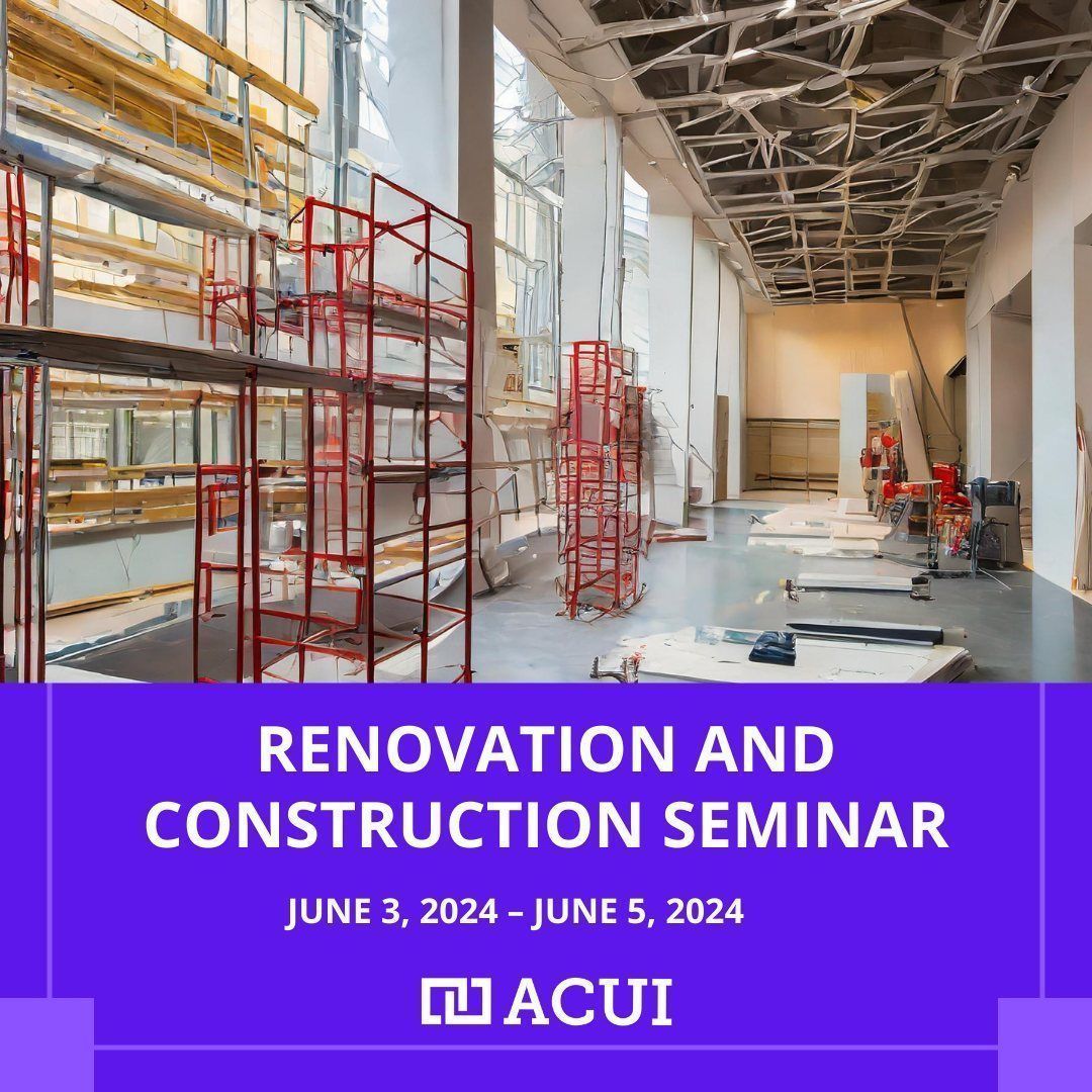 ACUI’s Renovation and Construction Seminar is the perfect opportunity for you to gain valuable insights, knowledge, and expertise in this crucial aspect of campus development. Early registration ends April 15. buff.ly/4c0glhd