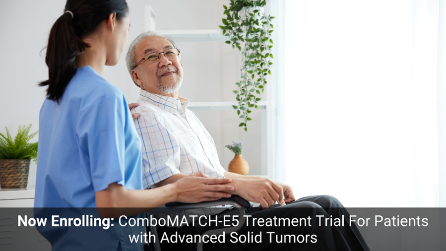 eaonc's tweet photo. #ComboMATCH Treatment Trial E5, led by @kspencer725 of @Perlmutter_CC and @DocDustyD of @UWCarbone, is a randomized phase 2 study of #sotorasib with or without #panitumumab in advanced #SolidTumors. Learn more here: https://t.co/sGcKIHVVD9 #PrecisionMedicine https://t.co/LCsgnZrqKE