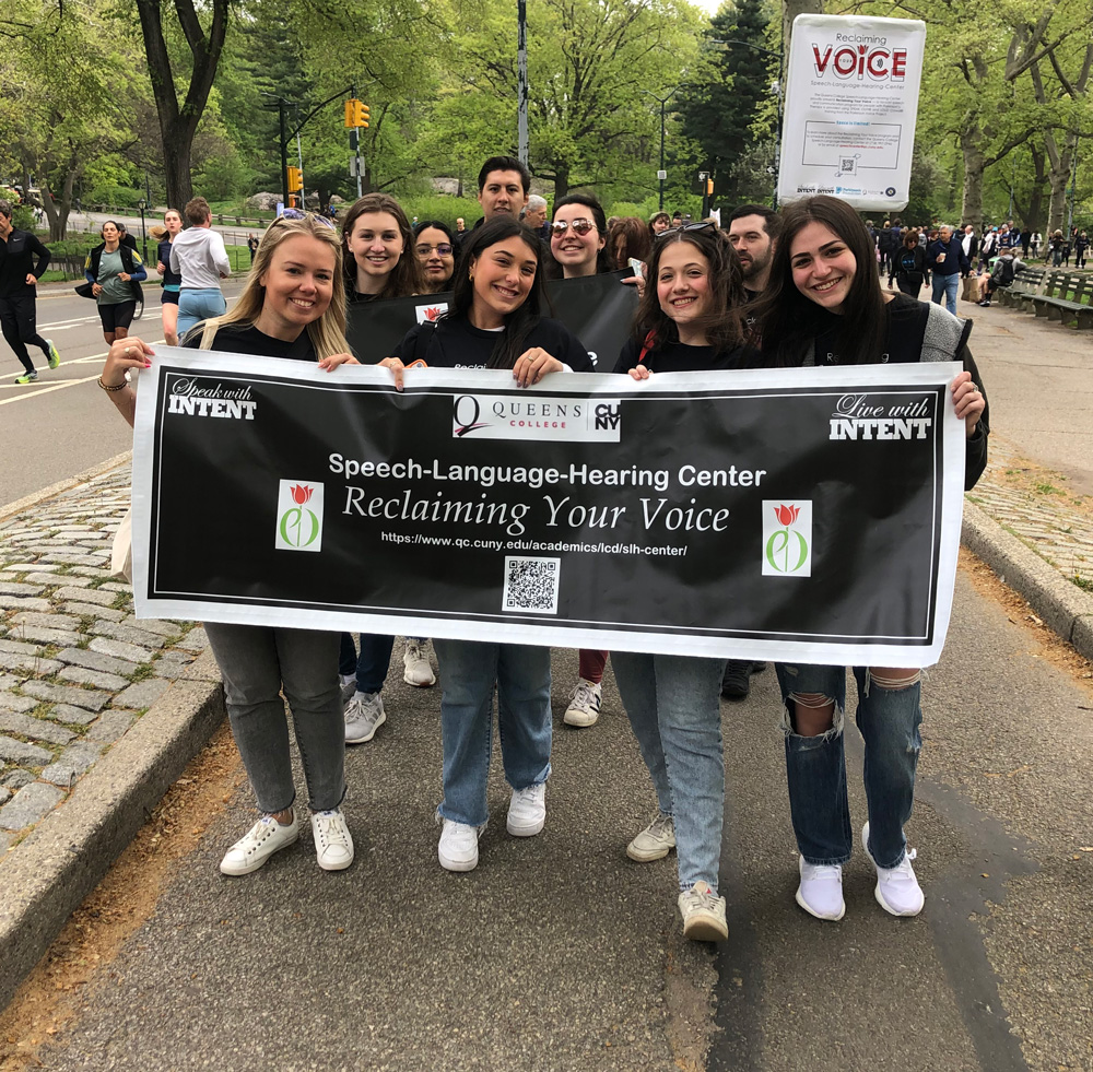The QC Speech-Language-Hearing Center invites members of the college community to support @MichaelJFoxOrg's Parkinson’s @unitywalk on Saturday, April 27, in Central Park. Read more in #TheQView: ow.ly/cLkj50R2f7V.