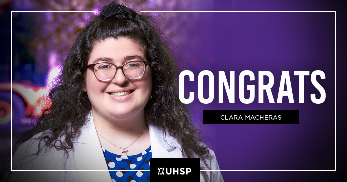 🎉Congrats to P2 student Clara Macheras for placing second in the American Pharmacists Association Academy of Student Pharmacists @APhAASP National Patient Counseling Competition, which recognizes students with exceptional patient education skills. 🥈👩‍⚕️ #APhAASP