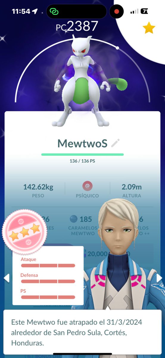 engel_go's tweet photo. 🌅 Buenas tardes 🙌🏼. Ya ando activo nuevamente si necesitan algún servicio o renovar licencias PGTools. Ayer fue una locura haciendo más de 100 Incursiones de Mewtwo para que saliera el Shundo ✨💯

#ShundoMewtwo #PokemonGO https://t.co/w02IjoxG4v