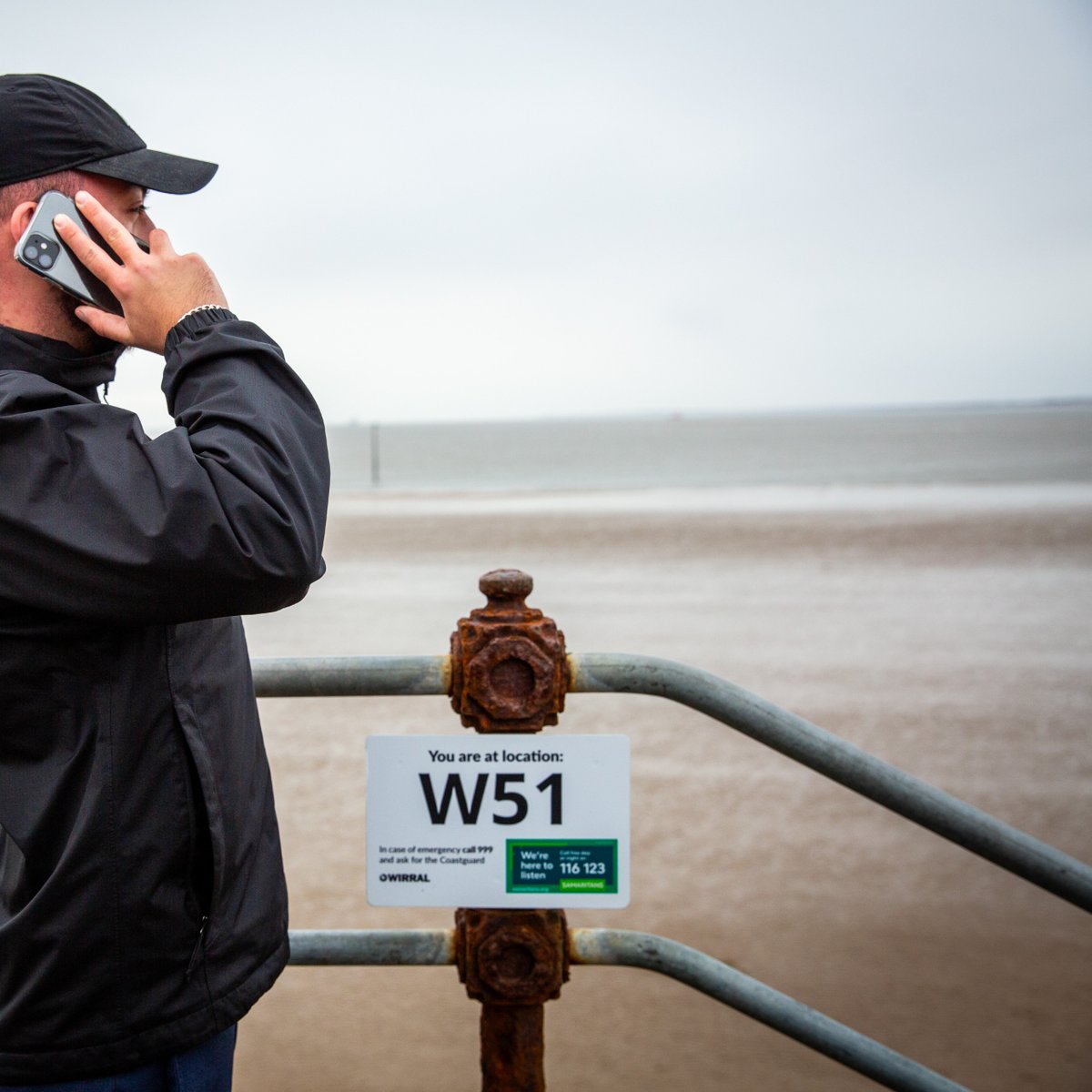 Many beaches around the UK will have signs indicating which part of the beach you are closest to. They are exceptionally helpful when we need to locate a casualty. In an emergency, call 999, ask for the Coastguard and quote the number presented on the sign.