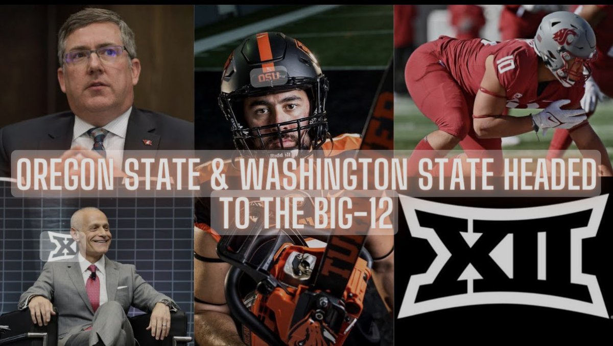 Happy for the Oregon St & Wazzu friends, It's official.