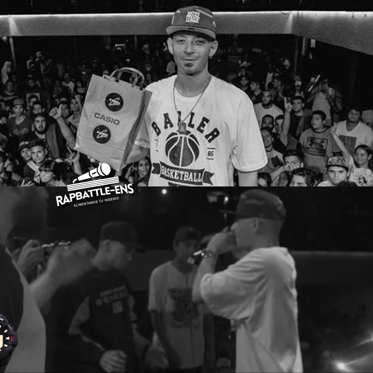 rapbattleens1's tweet photo. "No vino mi compañero, mis hu… lo reemplazan"

Hoy se cumplen seis años desde que Dtoke se consagró campeón del Torneo Copa Camet 2vs2 el solo. Originalmente estaba programado para competir junto a Papo, pero este último no pudo participar.

En su camino derrotó a Sony-Tiago en cuartos, a Trueno-Underdann en semifinales y a Cacha-Dozer en la final.