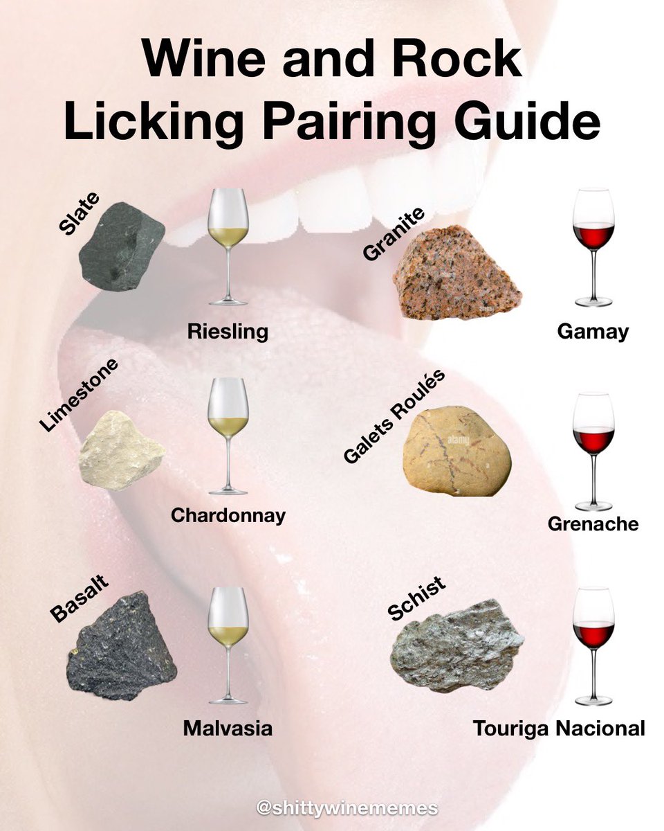 Every wine lover’s home should have these 6 rocks on hand to lick with these wines!