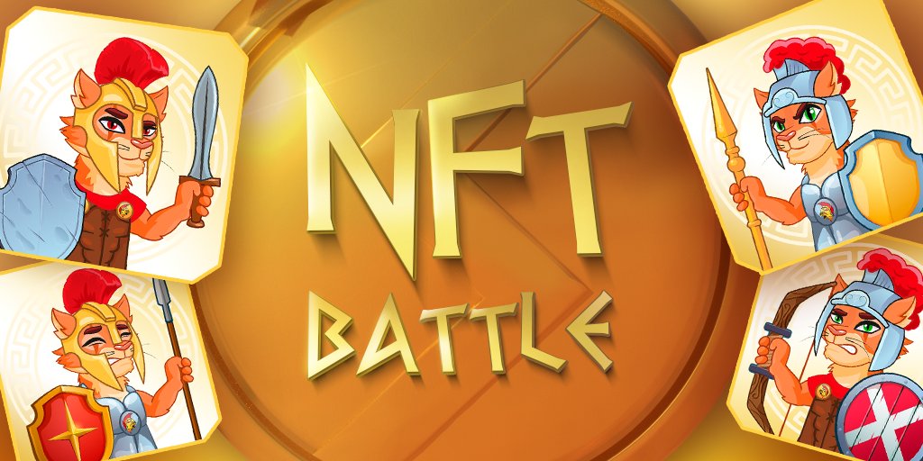 Unique 300 NFTs have been released, and these #NFT can be used in the game for battles between real meow players 🔥 

📷 Waiting for my game, challenge each player and earn #SPARTACAT for winning.  

Stay tuned!  
#SpartaCats 
#Play2earn