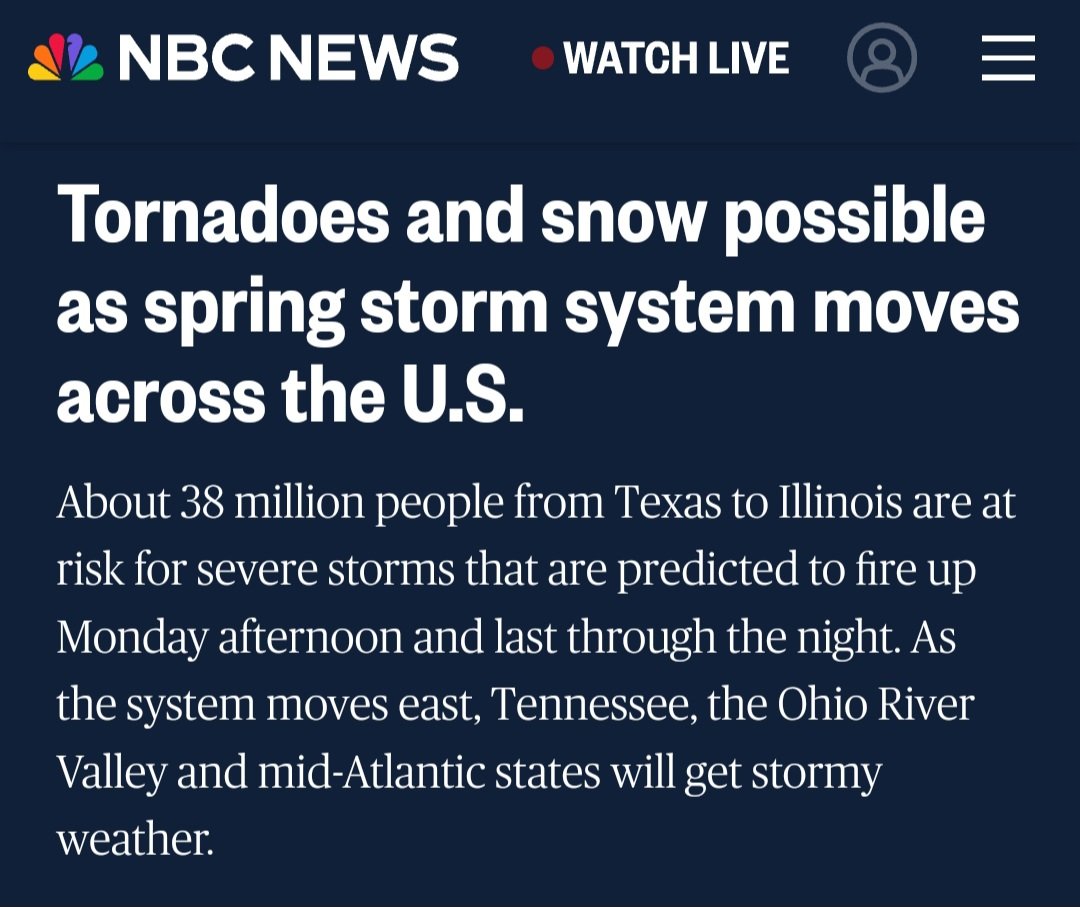 Texas to Illinois are at risk for severe storms that are predicted to fire up Monday afternoon and last through the night. As the system moves east
