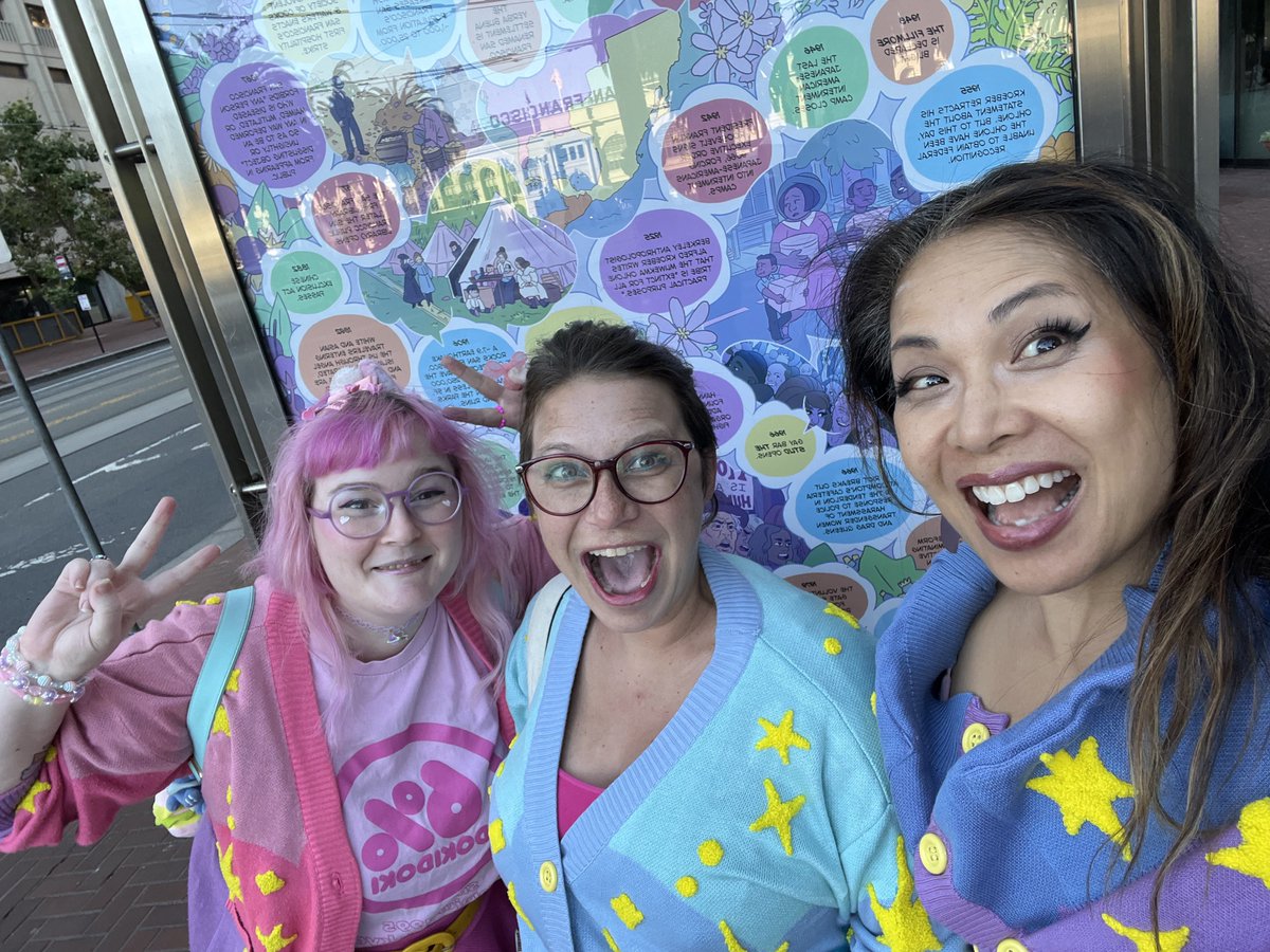 Triple Dream Comics is doing a comic reading at <a href="/CACollegeofArts/">California College of the Arts</a> this Saturday!! We’re reading some of our posters that appeared on Market street last year along with the rest of the amazing 2023 Art on Market Street artists. More info here:

portal.cca.edu/events-calenda…