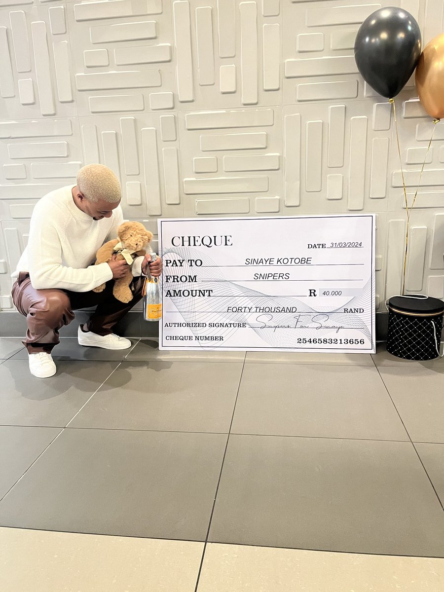 Thank you to my Sniper gang! The boy is back and up because of y’all. I appreciate &amp; love you guys so much 😭🙏🏻❤️
#BBMzansi
#SinayeKotobe