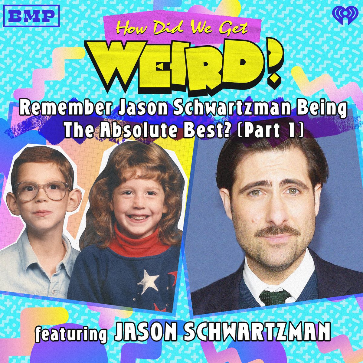 On today’s new #HDWGW @jonahmbayer and I are thrilled to welcome our delightful friend Jason Schwartzman!! We’re talking about craft services, having cool siblings, and the time that Jason experienced total mental and physical clarity for 3 weeks recently. And more! Check it out!