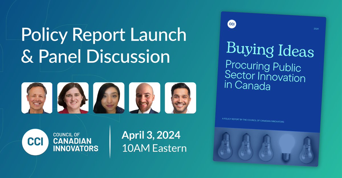 Don’t miss Thrive Health co-founder David Helliwell speaking on the <a href="/CADInnovators/">Council of Canadian Innovators (CCI)</a> virtual panel this week, discussing how governments can procure #innovation.

To register for this exciting virtual panel on April 3rd at 10 AM EST, visit: bit.ly/3xfuHKV