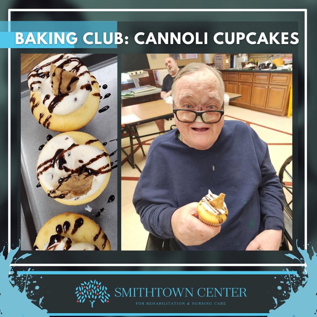 smithtowncenter's tweet image. Our residents celebrated International Vacation Day by whipping up delightful Cannoli Cupcakes in the Baking Club. 

Later, we jet-setted to Italy from the comfort of our armchairs with a special YouTube feature. Bon appétit!🧁✈️🌍

#BakingClub #ArmChairTravel #ItalianCuisine