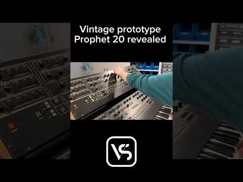 Vintage Sequential Circuits - Prophet-20 Revealed dlvr.it/T4wWbz