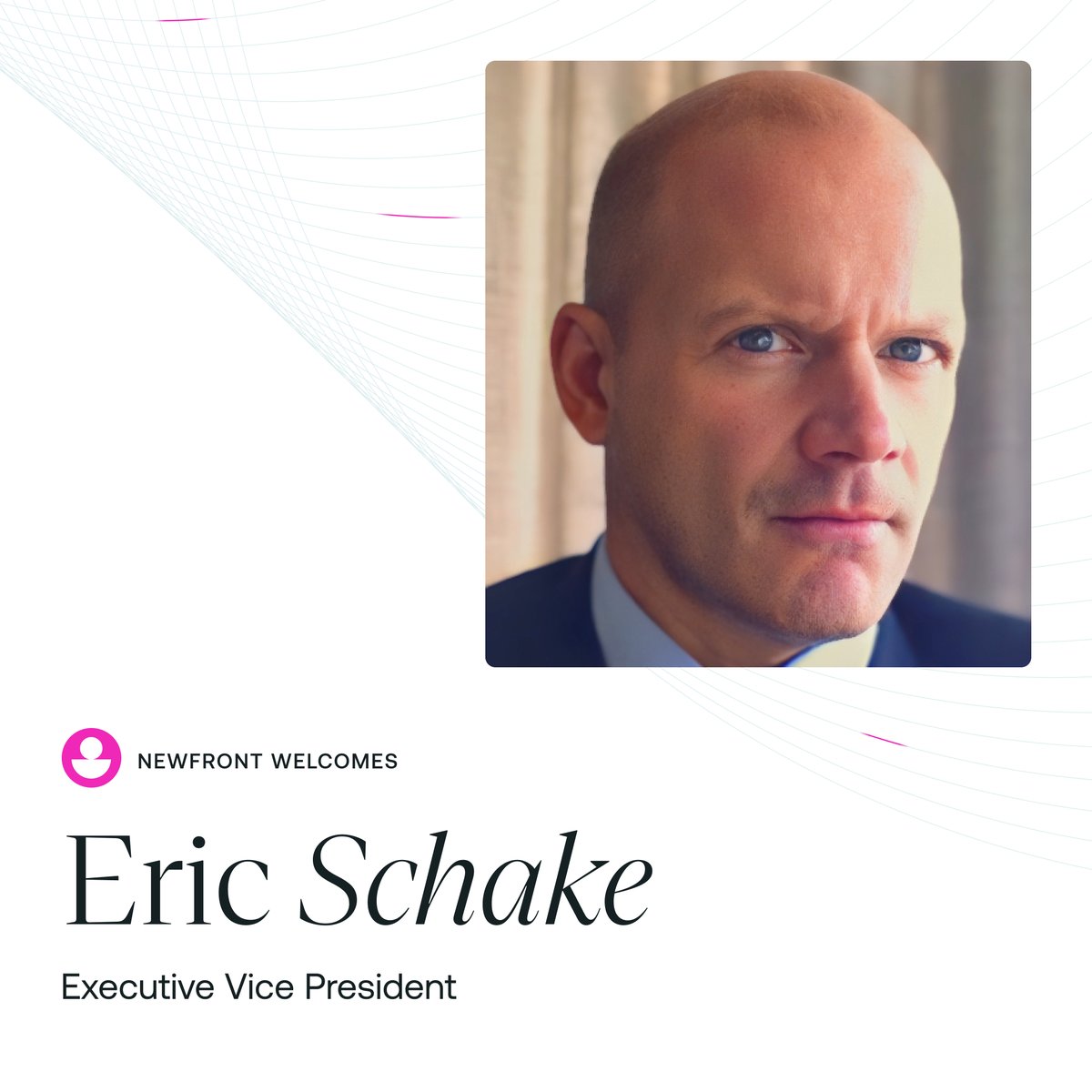 We are thrilled to announce that Dallas-based Eric Schake has joined Newfront as Executive Vice President, further enhancing our expertise in the Lone Star State. Eric brings more than 35 years of experience in serving real estate, hospitality, and development companies. Welcome!