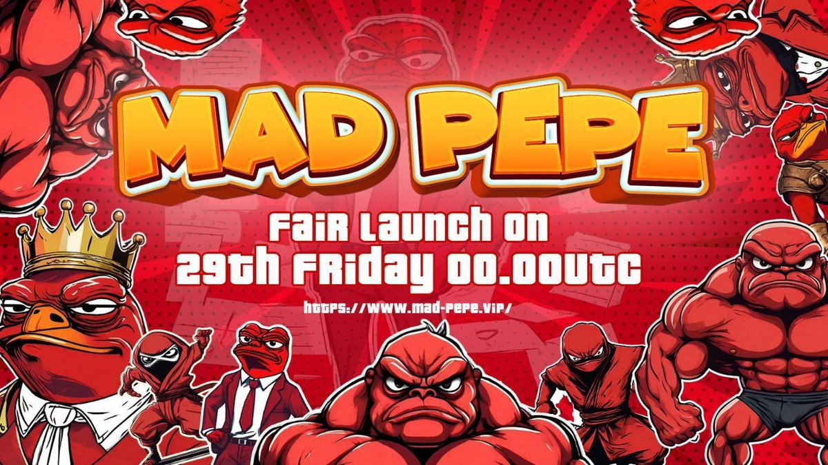 Promothuo's tweet photo. مشروع عملة الضفدع المجنون 🐸 (Mad Pepe)
🚀 أضخم مشروع عملة ميم في الساحة! سيتربع على عرش عملات الميم في الفترة القادمة ويحقق أرباحًا مضاعفة! ✨
🔥 خلي Mad Pepe فرصتك الثانية بعد Pepe ولا تفوت هذه الفرصة الكبيرة! الدخول المبكر والصبر الاستثماري هما المفتاح لتحقيق أكبر الأرباح https://t.co/uTVUO2bN0z