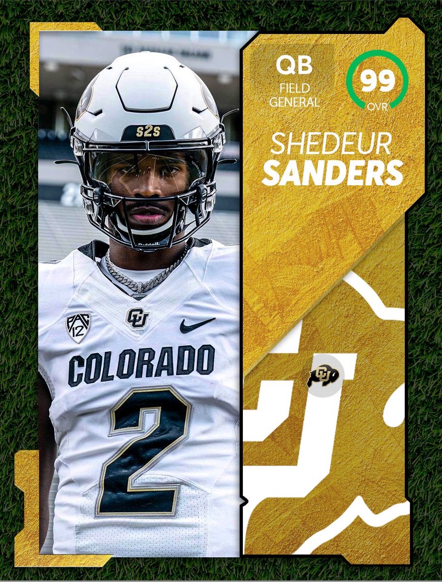 🚨 | BREAKING: Shedeur Sanders is the Highest Rated QB in the new College Football Video Game... EA Sports released their Player Ratings for CFB 25 today, with a few surprising ones at the top 👀 Top Prospects like Shedeur & Travis Hunter were both 99 Overalls, which makes…