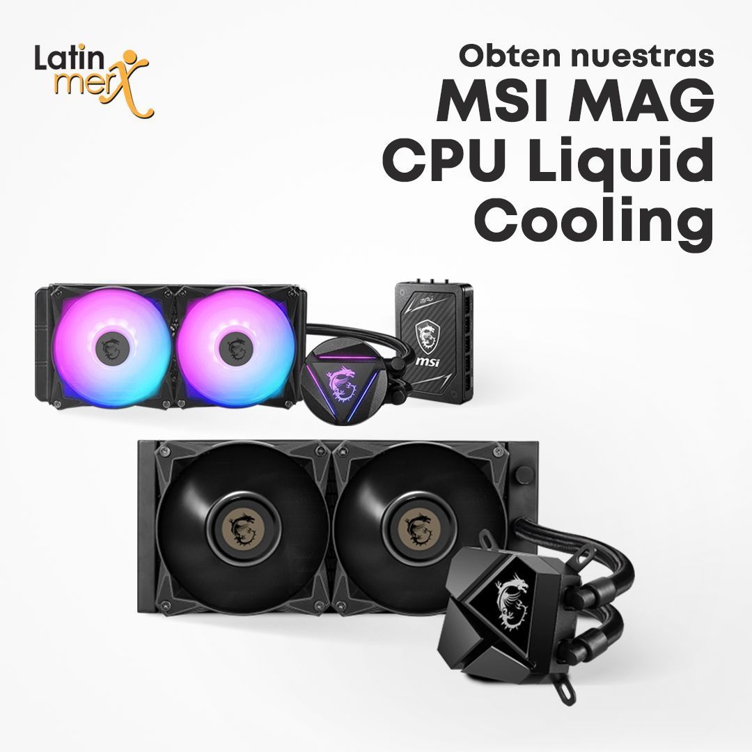 LatinMerx's tweet image. Descubre la serie MAG de MSI: robusta, duradera y diseñada para ofrecer la mejor experiencia de usuario.

Con innovadora refrigeración líquida MAG CORELIQUID, materiales de alta calidad y eliminación de resonancia del motor de la bomba, garantizando un rendimiento excepcional.