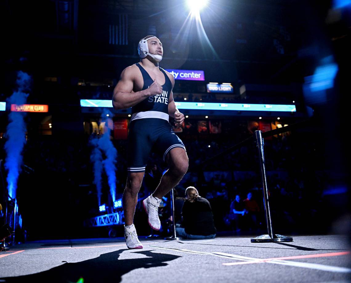 SVC_Wrestling's tweet photo. We all saw Aaron Brooks win his 4th NCAA title, now come learn from him at our camp this summer! https://t.co/3biK5v0JLP https://t.co/uXAIWbAGaf