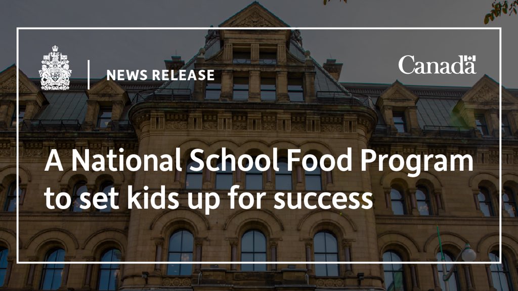 Thrilled to learn of the federal commitment to a National Food Program. This will be a game changer for so many children across Canada. Thank you to my colleagues ⁦@tdsb⁩, ⁦@OPSBA⁩ and other boards who have joined us in advocacy that led to today’s announcement!