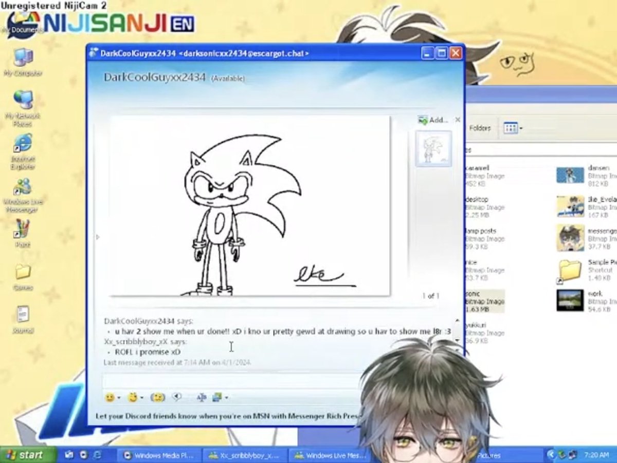 MissEveland's tweet image. oh my god so cute☹️💖💖
Today's stream was very cute🙆🏻‍♀️
I felt like I could see Ike as a child or have a wonderful child like Ikey🥹💙Thanks April Fools Day, Ikey is also an accomplished painter✨️
I hope Ikey are always well🕊🤍..
#IkeStreamland #IkeEveland #Ikey #MissEveland