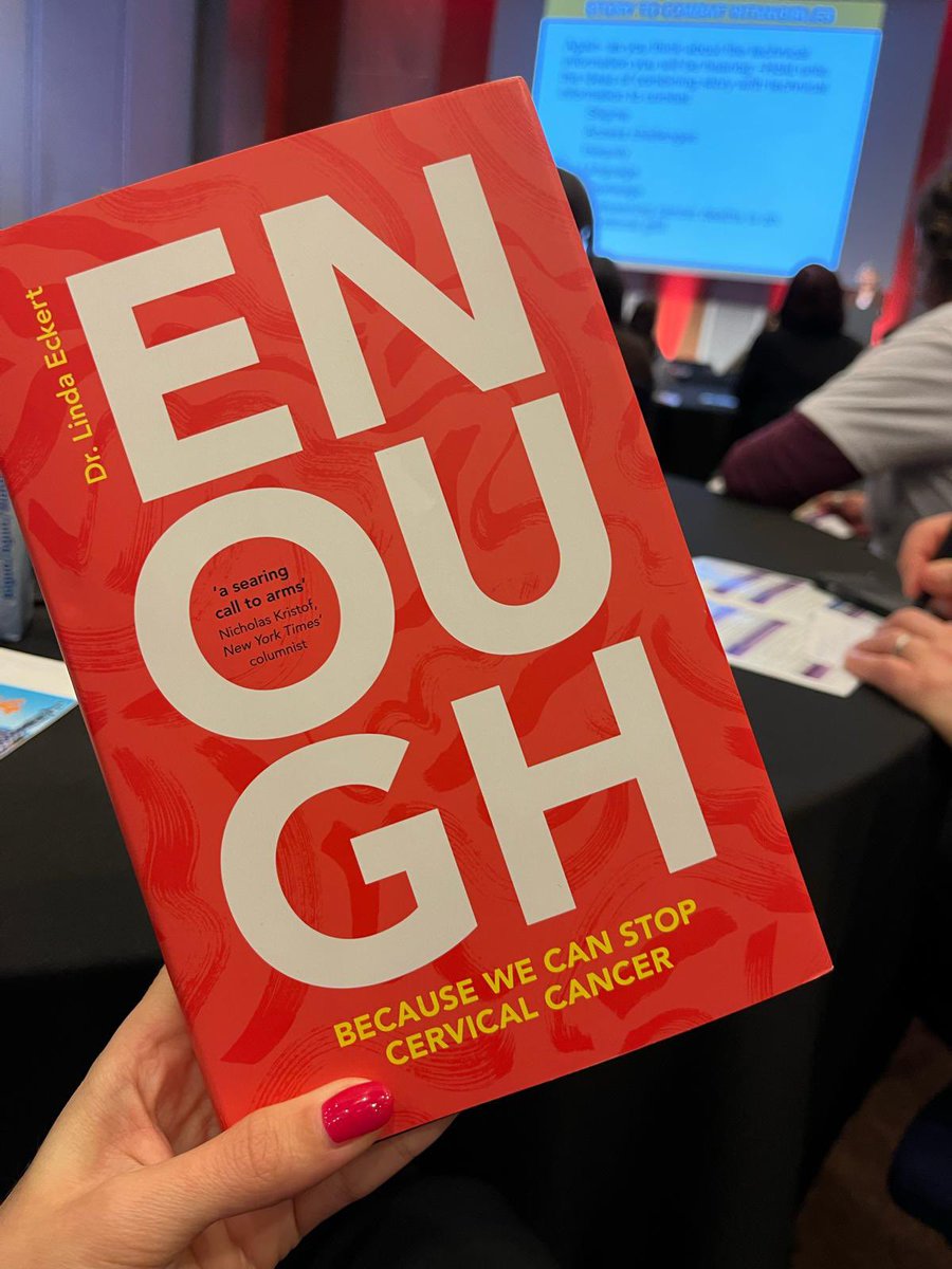 Join @AnnaMedaris and @EveMcdavid at the Luminary in NYC Tuesday April 2 5:30-6:30 as we take on #cervicalhealth #equity #WomensHealth saying “Enough: Because We Can Stop Cervical Cancer” @CambridgeUP @GMA @NPRHealth @nytimes @AmericanCancer