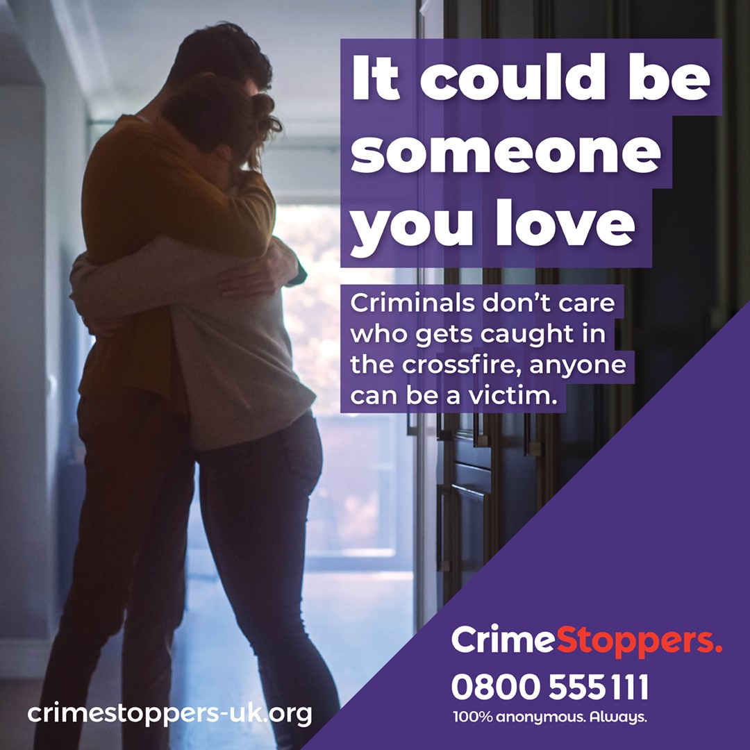 Criminals who carry knives don’t care who is in the way. Anyone could be their next victim. Are you concerned about someone who poses a threat to your loved ones? Your voice can make a difference. Speak to us & stay 100% anonymous. Always. bit.ly/4a5ETo1 #Crimestoppers