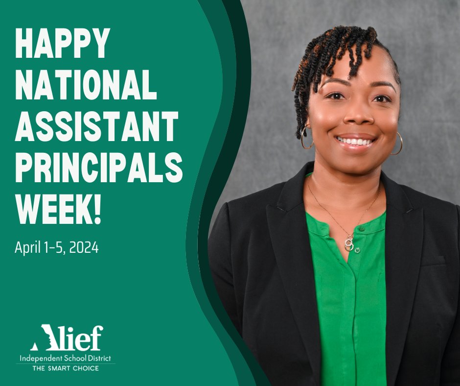 Join me in celebrating National Assistant Principals Week, April 1-5. A huge shoutout of appreciation for Mrs. Thompson’s dedication and hard work! #APWeek24