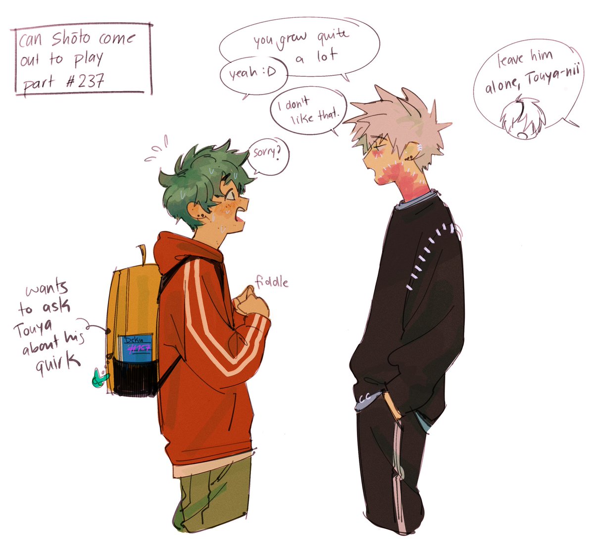 Touya and Shoto's friends