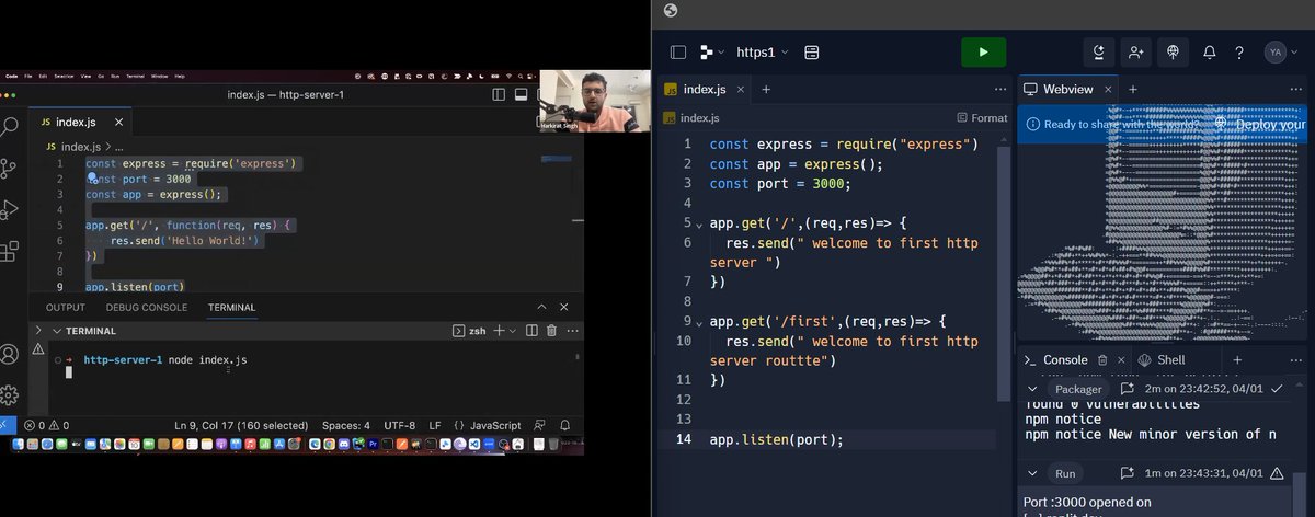 yasir_juned's tweet image. day 16 of #100daycode
Finally guys enrolled in 0-100 @kirat_tw cohort after getting some suggestion from senior bhaiya , and people also give good feedback about this course .
-> Finally completed Week1 of cohort
-> Now daily give minimum 2 hour of time for development