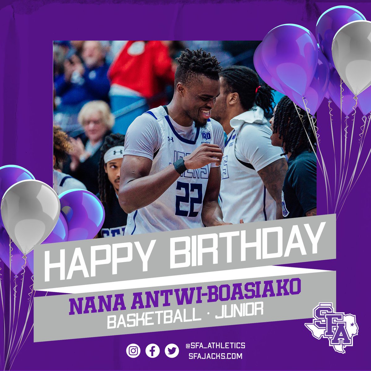 Happy birthday @NanaFromGhana22! 🎂🪓 #AxeEm x #RaiseTheAxe x #PressU