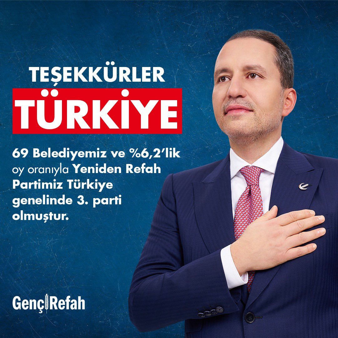 Teşekkürler Türkiye!