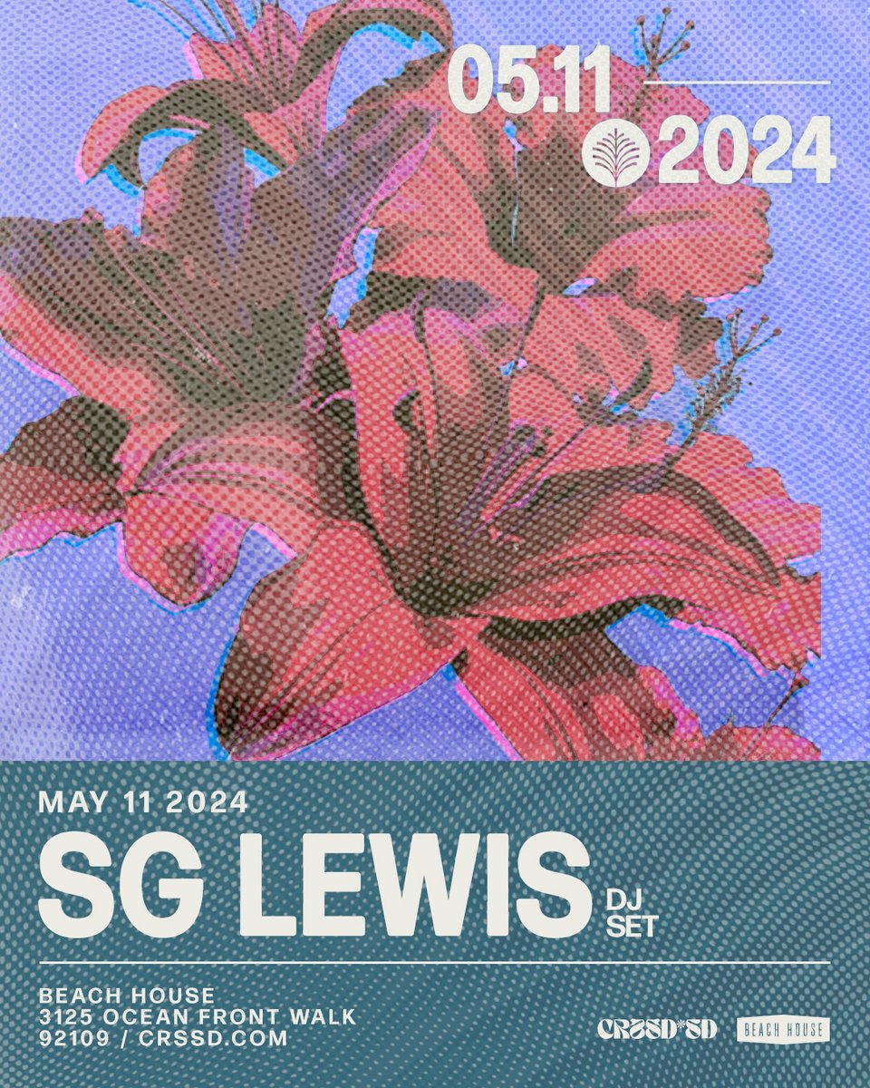 JUST ANNOUNCED: @SGLewis_ arrives at #PalmsBeachClub on Saturday, May 11th alongside Cess 🌴 Tickets go on sale this Friday 4/5 at 11AM PT. Text “LEWIS” to (855) 912-1457 to get the link straight to your phone when they open 📲