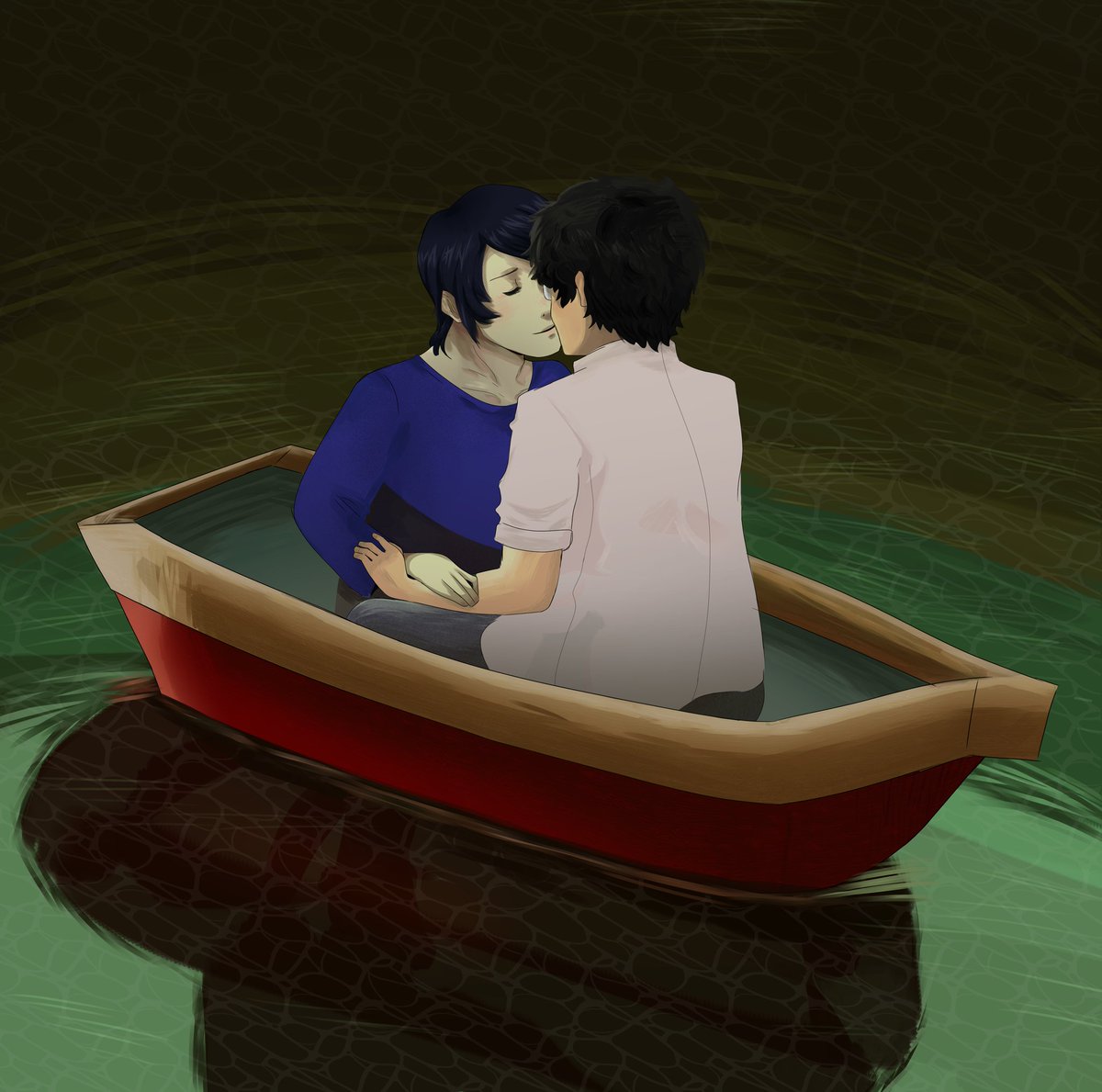 vanillavqn's tweet photo. aw man bro we lost our paddles guess we gotta kiss about it
#persona5royal #p5r #yusukekitagawa https://t.co/88NA5XOAgx