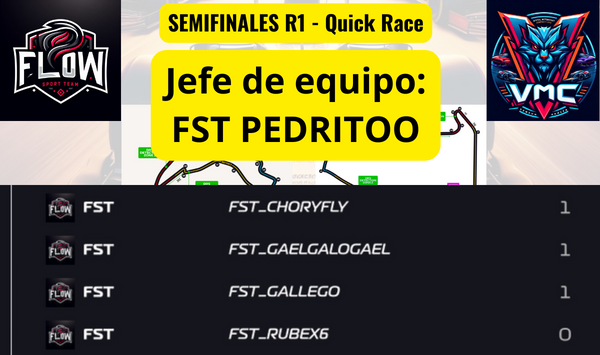 VMC_Tv's tweet photo. Hoy definimos la primera final #QuickRace
21:30 como siempre empezamos directo!
@IberiaRacing vs FlowSportTeam https://t.co/uBxFbhV7mC