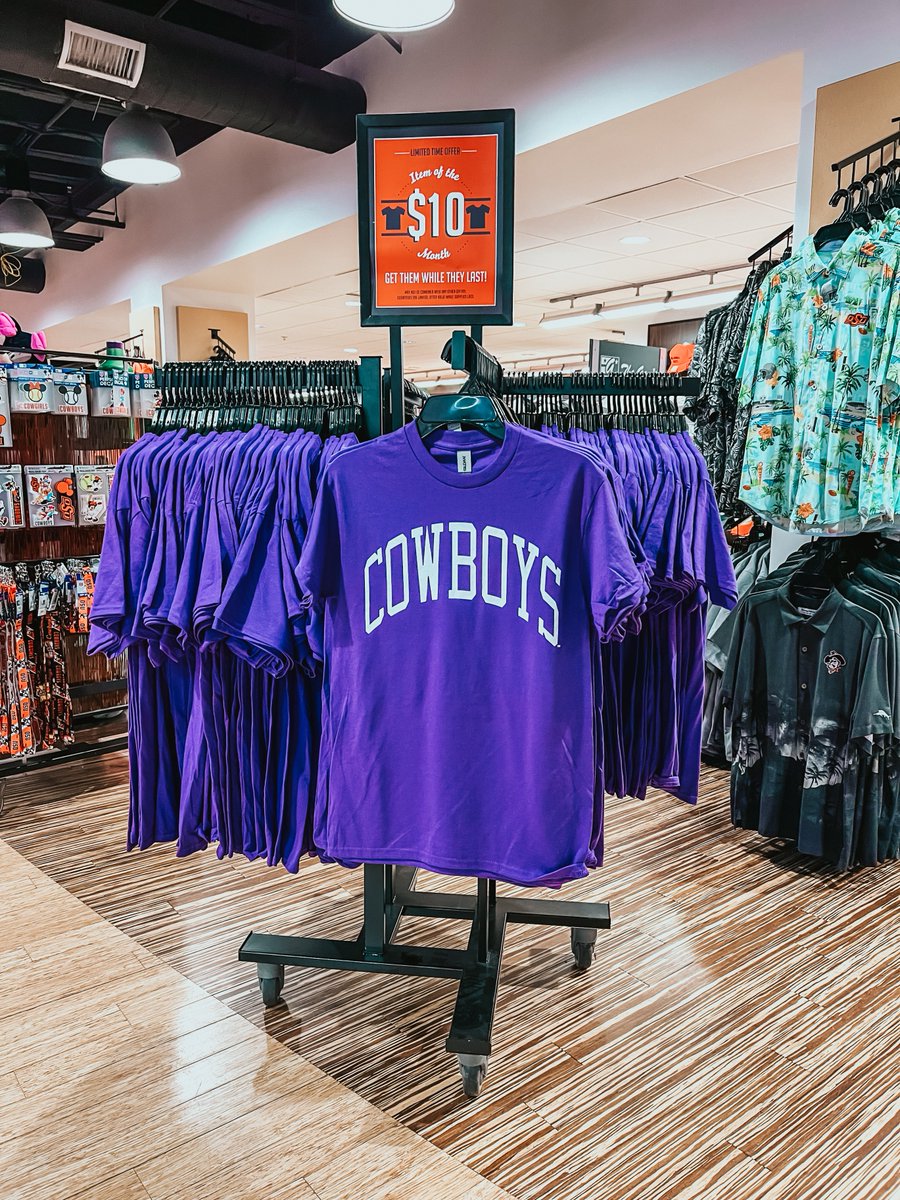 We're not fooling you, the April Item of the Month has arrived and is only $10 in-store and online while supplies last! 🔗 okla.st/4af01Is #okstate #gopokes