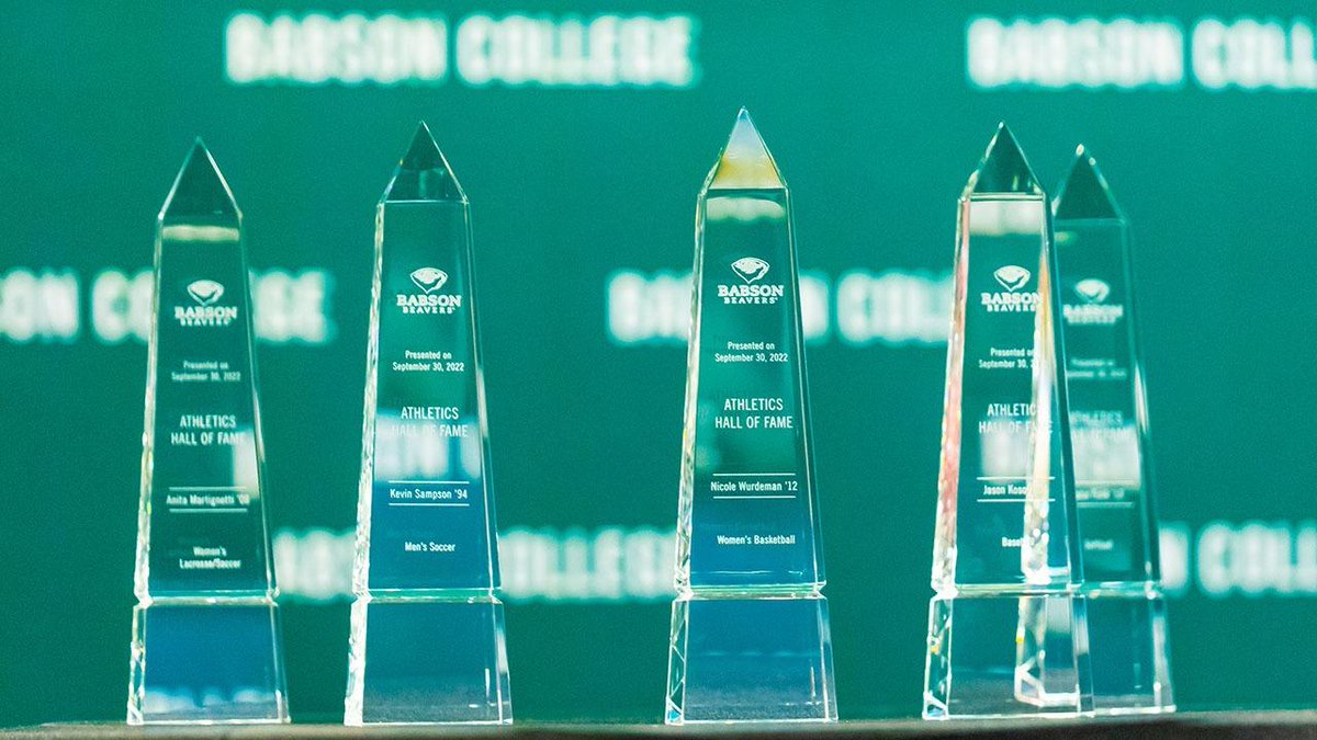 Nominations are open for the Babson Athletics Hall of Fame. The department's 19th induction class will be announced in June and officially welcomed into the HOF on Sept. 20 as part of Back to Babson Weekend. The nomination period ends on April 30. tinyurl.com/2x2vmxcw #GoBabo