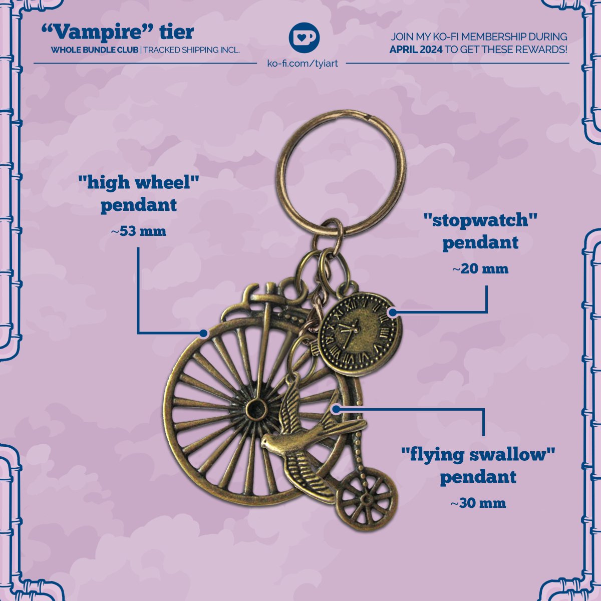 april membership theme: steampunk sky city 🎡 this theme was inspired by bioshock infinite! i wanted to draw something steampunk-ish for a long time 💜 check replies for all bundle variations!