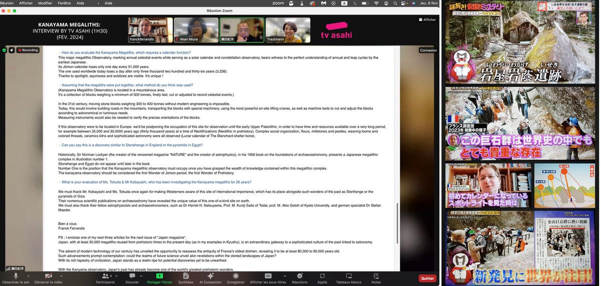 Per_Ignem's tweet image. JAPAN MAGAZINE (SPECIAL ISSUE 2024):
In the wake of my interview on TV Asahi (Feb. 20th), the latest special edition of "Japan Magazine" unveiled a pioneering article introducing the Kanayama Megalithic Complex, along with other pieces I've had the privilege of contributing to.