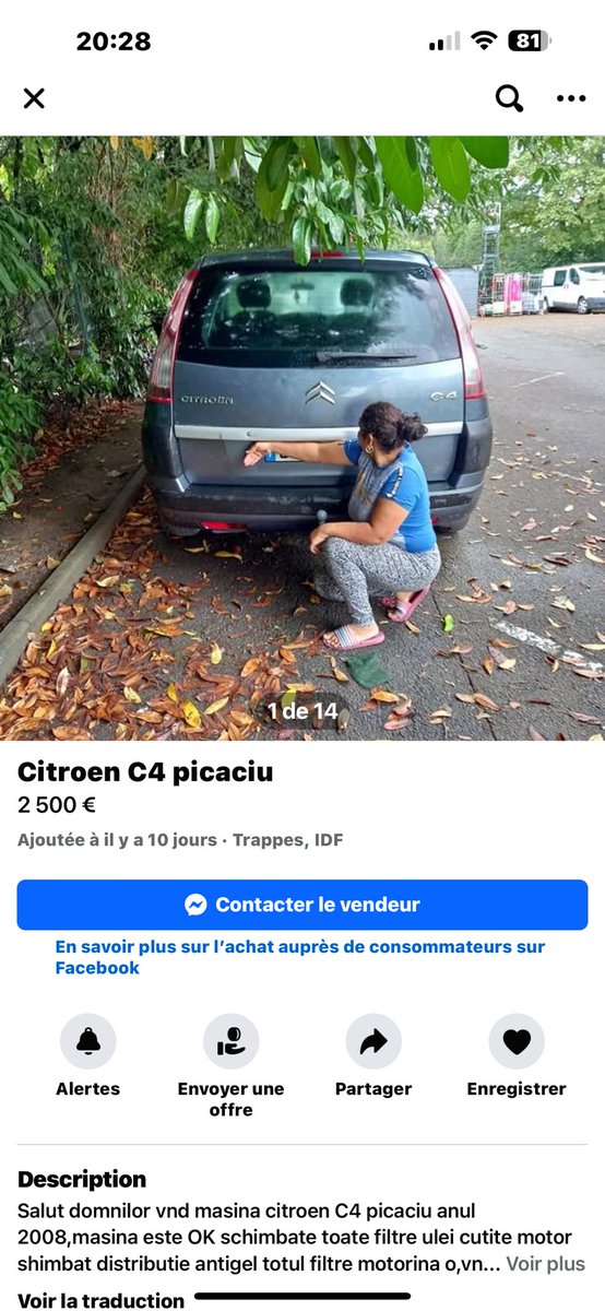 Je ne connaissais pas cette espèce de Pokémon. Et on appréciera le masquage de plaque artisanal 🥸