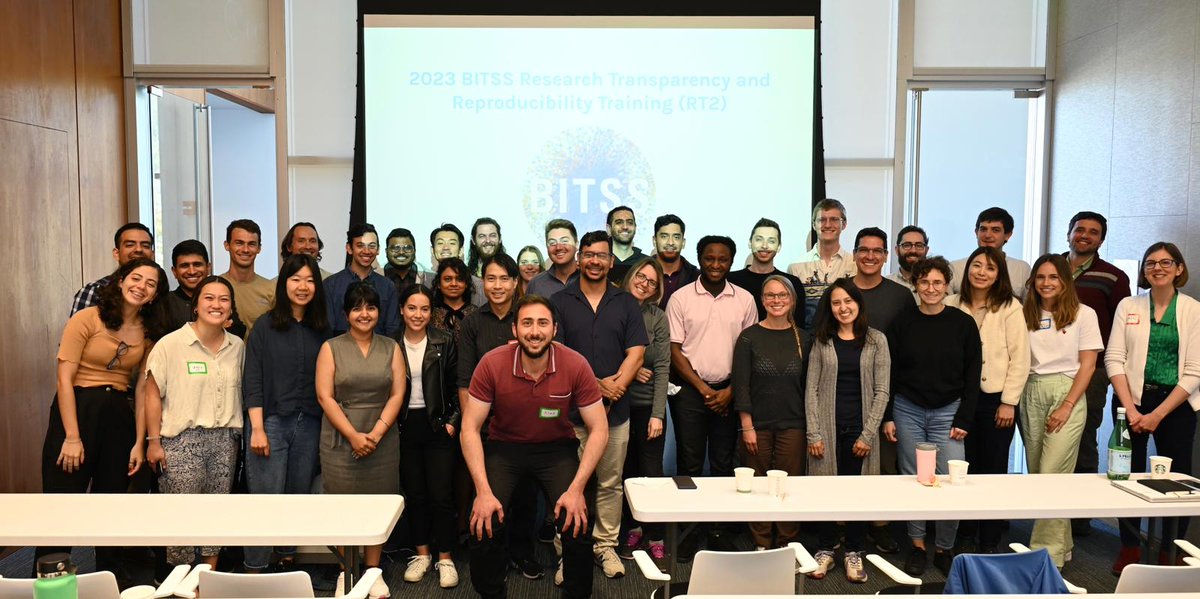 We're excited to announce that applications for our 2024 Research Transparency and Reproducibility Training (RT2) are now open! Join us in Berkeley from June 5-7, 2024 to learn tools and practices for transparent and reproducible social science research: 
go.cega.org/rt2-2024