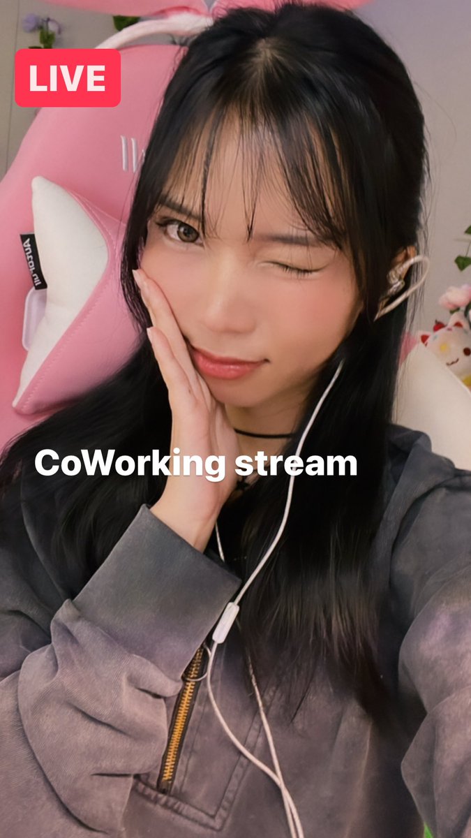 #coworking #stream #workwithme #wfh #studywithme 

Twitch.tv/itsbiscuithoney