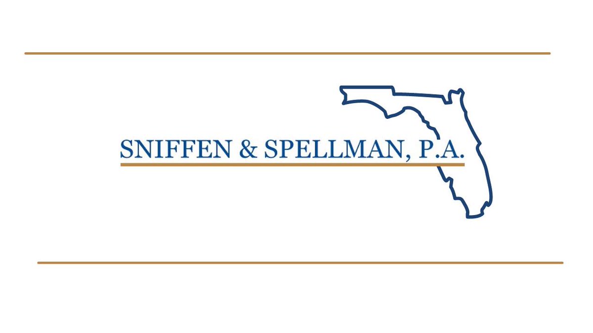 Sniffen & Harmon, P.A. tweet media