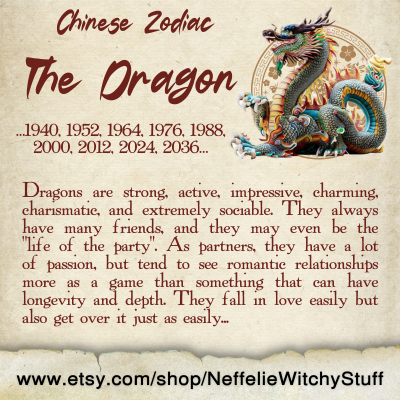 #wicca #witchcraft #witchtwt #bookofshadows #witchesoftwitter #grimoire #magick #witches #pagan #astrology #zodiacsigns #zodiac #chinese #chinesezodiac #horoscope #signs
⭐⭐⭐
Chinese Zodiac Signs
neffeliewitchystuff.etsy.com/listing/148768…